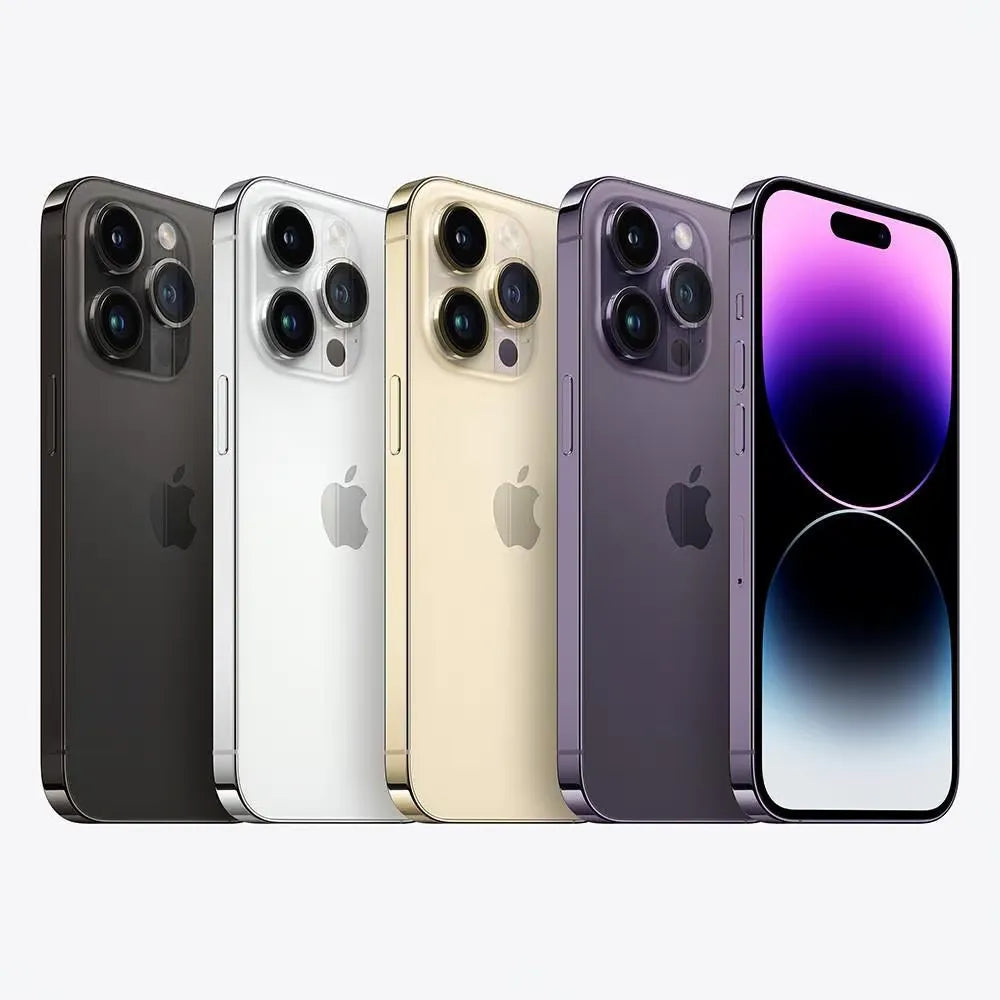 Bild des Apple iPhone 14 Pro: 5G, iOS 16, 6,1-Zoll OLED, Edelstahl, 48 MP Kamera, Bionic A16. Kompakt und leistungsstark.