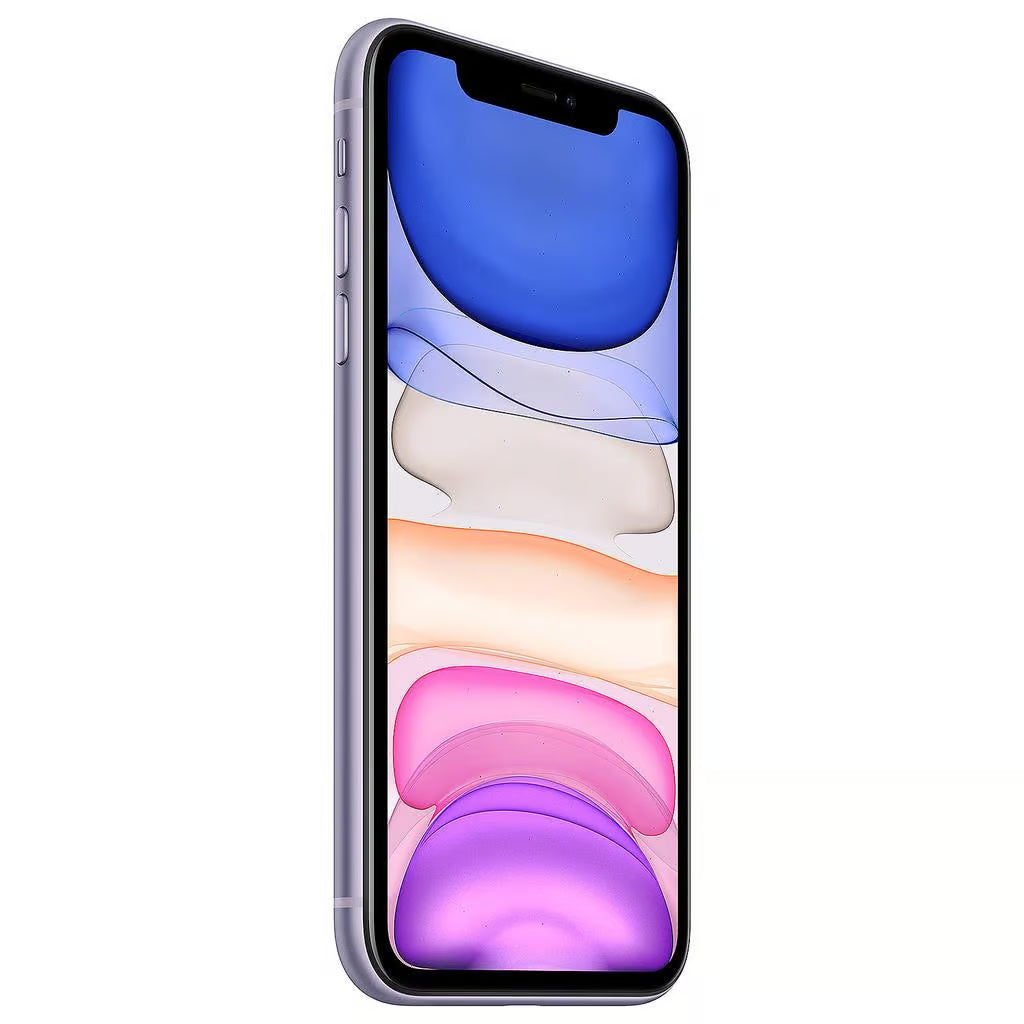 Elegantes Apple iPhone 11 in der verführerischen Farbe Violett mit großzügigen 256GB Speicher, ohne Vertrag.