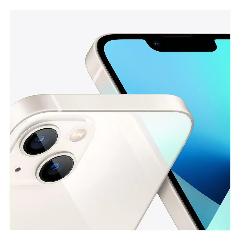 Apple iPhone 13 mini mit 128 GB Speicher in Polarstern - ohne Vertrag. Tauchen Sie ein in die Welt des kompakten Designs und großzügigen Speicherplatzes. Entdecken Sie die neuesten Funktionen und Technologien des iPhone 13 mini in der einzigartigen Farbe Polarstern, ohne sich an einen Vertrag binden zu müssen.