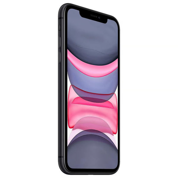 Stilvolles Apple iPhone 11 in der eleganten Farbe Schwarz mit großzügigen 256GB Speicher, ohne Vertrag.
