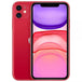 Lebendiges Apple iPhone 11 in der Farbe Rot mit großzügigen 128GB Speicher, ohne Vertrag.
