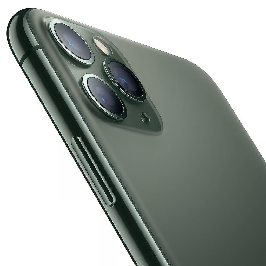 Exklusives Apple iPhone 11 Pro Max in der edlen Farbe Nachtgrün mit beeindruckenden 512GB Speicher, ohne Vertrag.