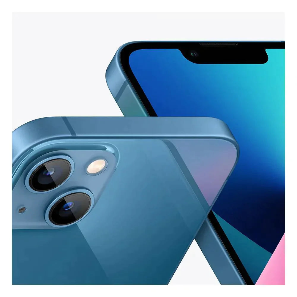 Apple iPhone 13 mini mit 512 GB Speicher in Blau - ohne Vertrag. Entdecken Sie die perfekte Kombination aus kompaktem Design und großem Speicherplatz. Das iPhone 13 mini bietet neueste Funktionen und Technologien in der trendigen Farbe Blau, und das ohne Vertragsbindung.